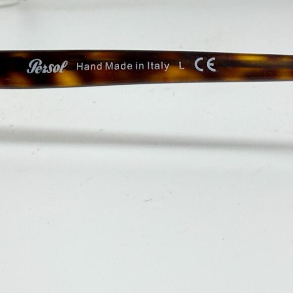 Persol PO3036V 24 Womens Havana Square Modern Eyeglasses Frames 50/19~140 20058 - Picture 6 of 7